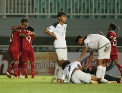 Foto Menang Telak Lawan Guam di Kualifikasi Piala Asia, Tim U-17 Persembahkan untuk Korban Insiden Kanjuruhan