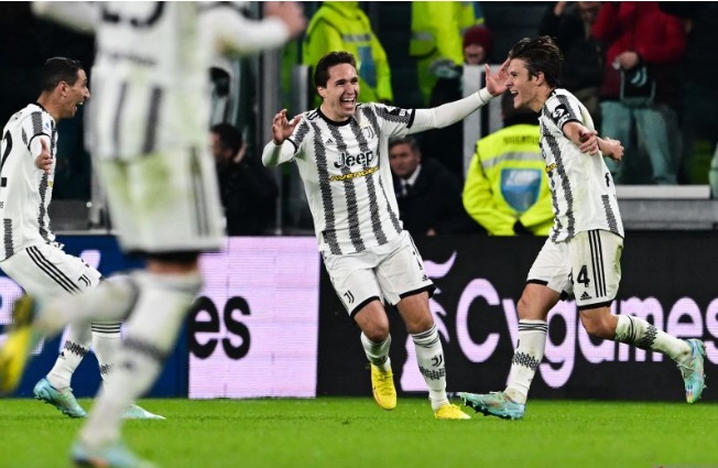 Foto Juventus Bekuk Inter Milan 2-0 di Derby d'Italia