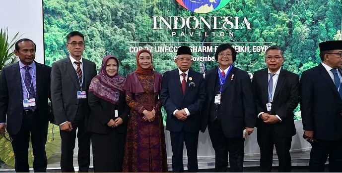 Foto Wapres Sebut Indonesia Terus Lakukan Langkah Konkret Atasi Krisis Iklim