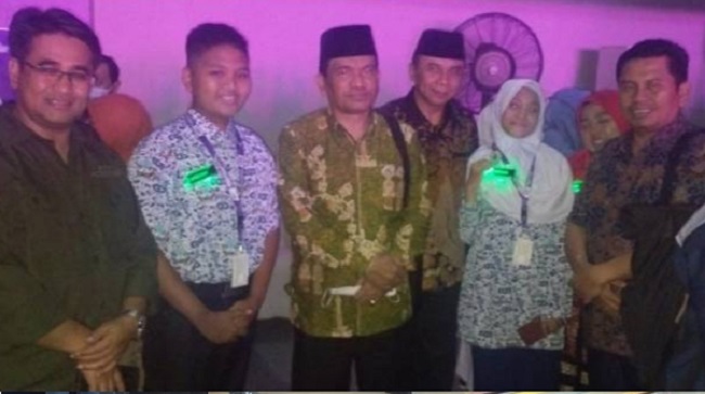 Foto Tim Robotik MTsN 6 Padang Berlaga di Tingkat Nasional