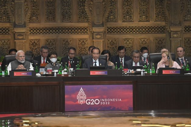 Foto Presiden Jokowi: G20 Harus Hasilkan Sesuatu yang Konkret bagi Dunia