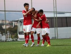 Foto Tim U-20 Indonesia Bermain Imbang 3-3 Lawan Klub Norwegia Baerum SK