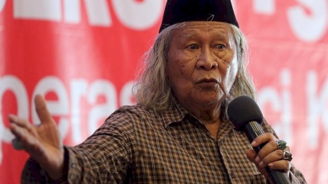 Foto Budayawan Ridwan Saidi Meninggal Dunia