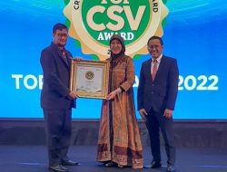 Foto Konsisten Melestarikan Bumi, Cprocom Raih Top CSV Award 2022