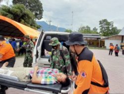 Foto BPBD Agam Gelar Simulasi Bencana Letusan Gunung Marapi