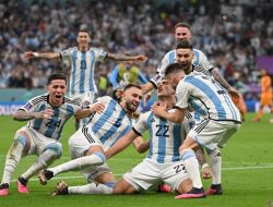 Foto Scaloni Ajak Rakyat Argentina Nikmati Sukses Juara Piala Dunia