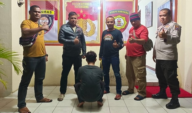 Foto 8 Bulan Bersembunyi, Pencuri Uang JNT Sitiung Berhasil Ditangkap Polisi di Sumsel