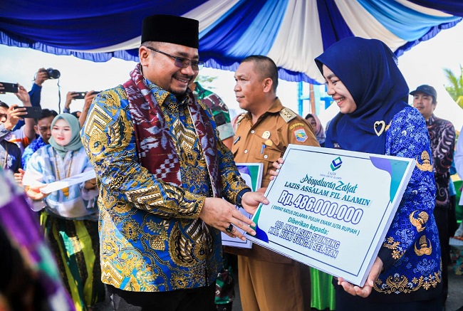 Foto Menag Targetkan 1.000 Kampung Zakat di Tahun 2023