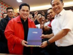 Foto Erick Thohir: Butuh Nyali Bersihkan PSSI dari Tangan Kotor