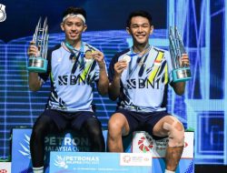 Foto Juara Malaysia Open 2023, Fajar Alfian/Rian Ardianto Catat Rekor Fantastis