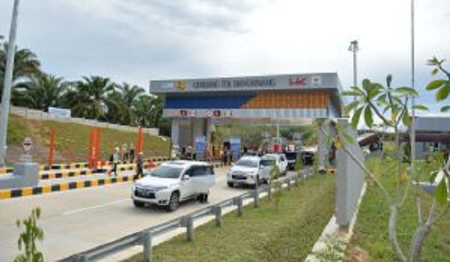 Foto Pembangunan Tol Bangkinang-Koto Kampar Rampung Akhir 2023