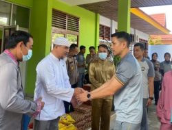 Foto Kunjungi Panti Sosial, Biro SDM Polda Riau Salurkan Ratusan Paket Sembako