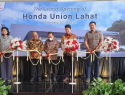 Foto Terus Perkuat Jaringan Dealer Di Area Baru, Honda Resmikan Dealer Pertama di Kabupaten Lahat Melalui Honda Union Lahat