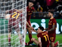 Foto AS Roma Catatkan Kemenangan 4-0 atas Cagliari