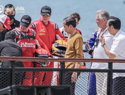 Foto Presiden Minta F1 Powerboat Lake Toba 2023 Ajang Perkenalkan Produk UMKM