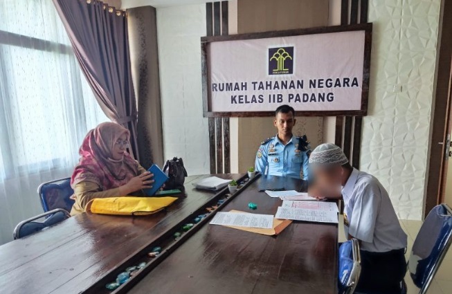 Foto Rutan Padang Jamin Anak Binaan Dapatkan Hak Pendidikan