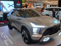 Foto Setelah Jakarta, Warga Pekanbaru Berkesempatan Melihat Langsung Mitsubishi XFC Concept