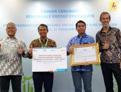 Foto Dukung Pencapaian Net Zero Emisi Karbon, PT Frisian Flag Indonesia Gunakan Energi Terbarukan dari PLN