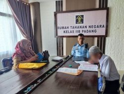 Foto Rutan Padang Jamin Anak Binaan Dapatkan Hak Pendidikan