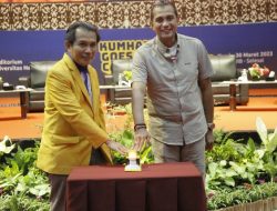 Foto Wamenkumham Launching 12 Prodi Baru UNP