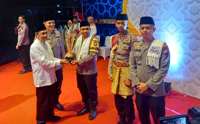 Foto Lomba Da'i Kantibmas dan Qasidah Polda Riau, Ini Pemenangnya