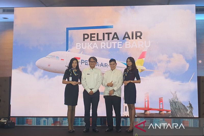 Foto Pelita Air Tambah Tiga Rute Baru Palembang, Padang, dan Pekanbaru