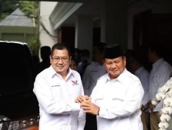 Foto Safari Politik ke Kediaman Prabowo, HT Ditawari Gabung ke Koalisi Besar