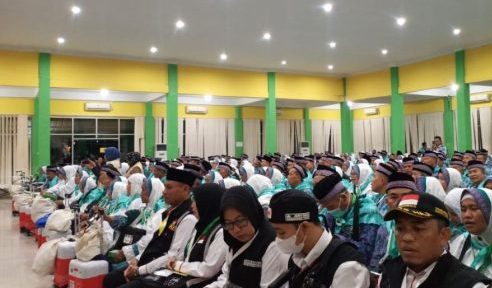 Foto 374 CJH Asal Pelalawan Sudah Diberangkatkan ke Madinah