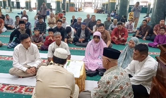 Foto Empat Mualaf Sukses Bersyahadat di Pekanbaru, Ini Alasannya