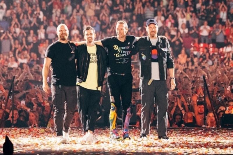 Foto 15 November 2023, Coldplay Konser di Jakarta