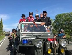 Foto Bawa Pulang Emas SEA Games, Randa Disambut Bak Pahlawan