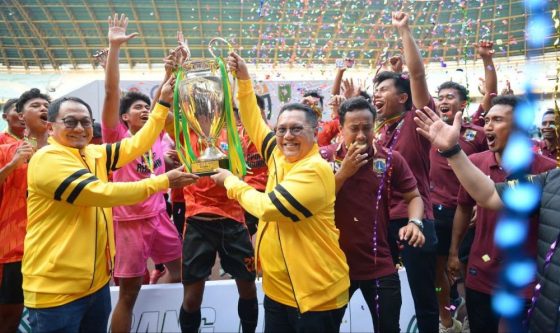 Foto Menang 1-0, DKI Juara Kejurnas Sepakbola Antar PPLP dan SKO