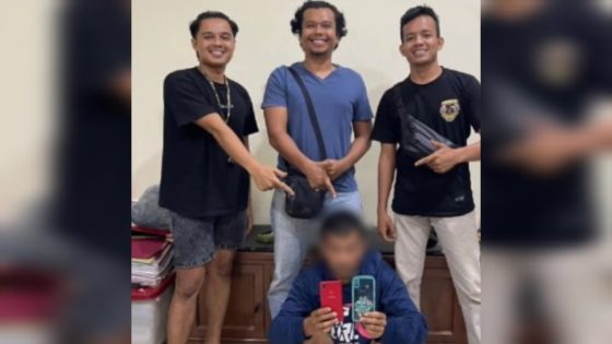 Foto Polres Agam Tangkap Pelaku Pencurian Handphone