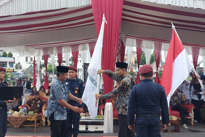 Foto Kirab Pemilu 2024 Jalur Sumatera Sampai di Bukittinggi