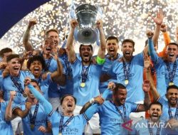 Foto Manchester City Juara Liga Champions 2022/2023