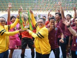 Foto Menang 1-0, DKI Juara Kejurnas Sepakbola Antar PPLP dan SKO