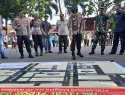 Foto 500 Personil Gabungan Amankan Malam Takbiran Idul Adha di Pekanbaru