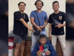 Foto Polres Agam Tangkap Pelaku Pencurian Handphone