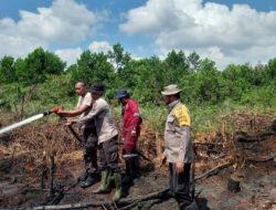 Foto Sudah Padam, Api Sempat Menyala Lagi di Kelurahan Air Hitam