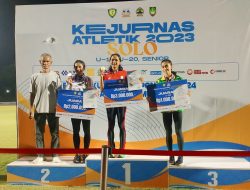 Foto Hari Kelima Kerjunas Atletik 2023 di Solo, Sumbar Berhasil Kumpulkan 9 Medali