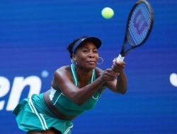 Foto Venus Williams Kalah di Babak Pertama Lawan Petenis Remaja Celine Naef