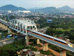 Foto Terus Lakukan Persiapan, Kini Kecepatan KA Cepat Jakarta-Bandung 220 Km/Jam