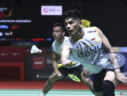 Foto Pram/Yere dan Ginting ke Semifinal Indonesia Open 2023