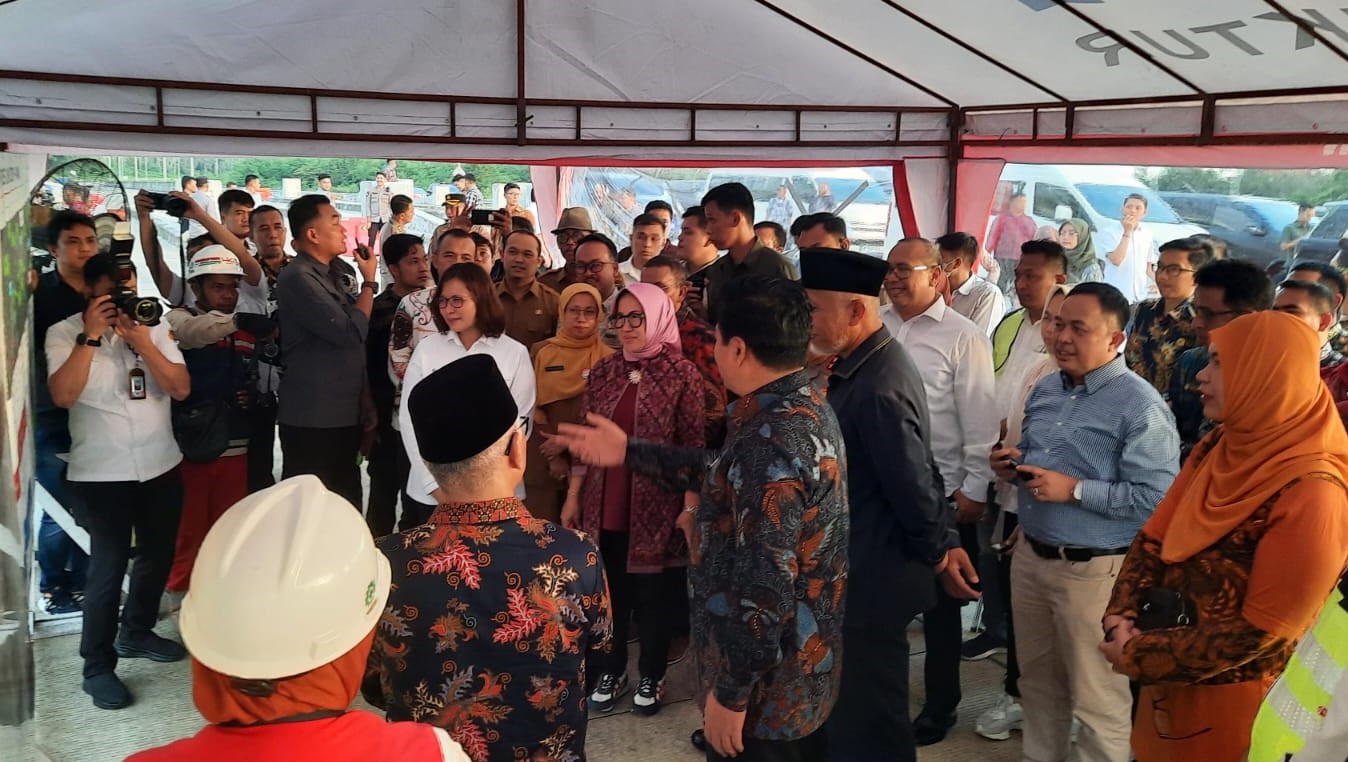 Foto Menteri ATR/BPN Tegaskan Tidak ada Masalah Pembebasan Tol Ruas Padang-Sicincin