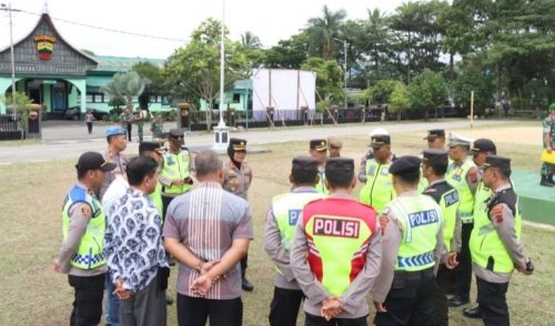 Foto Amankan Kunjungan Istri Wakil Presiden, Begini Kesiapan Polresta Bukittinggi