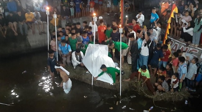 Foto Prosesi Hoyak Tabuik Dimulai