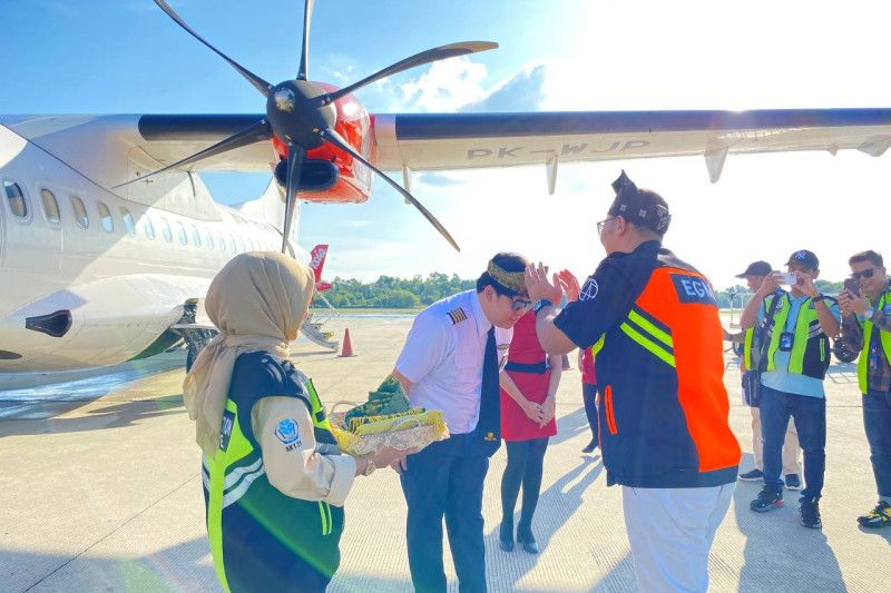 Foto Bandara Pekanbaru Kembali Layani Rute ke Tanjung Pinang