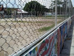 Foto Di GOR Agus Salim, Anak Sekolah Latihan Volly Harus Bayar Rp 7, 5 Juta