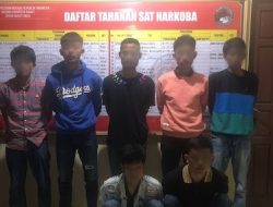 Foto Tujuh Pemuda di Bukittinggi Diamankan saat Nyimeng di Lokal MDA