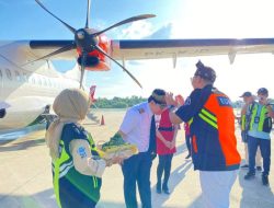 Foto Bandara Pekanbaru Kembali Layani Rute ke Tanjung Pinang